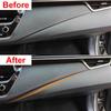 Bande de garniture de moulures de voiture en cuir Pu, ligne décorative tressée, moulage intérieur universel, accessoires de bande de bricolage 2M