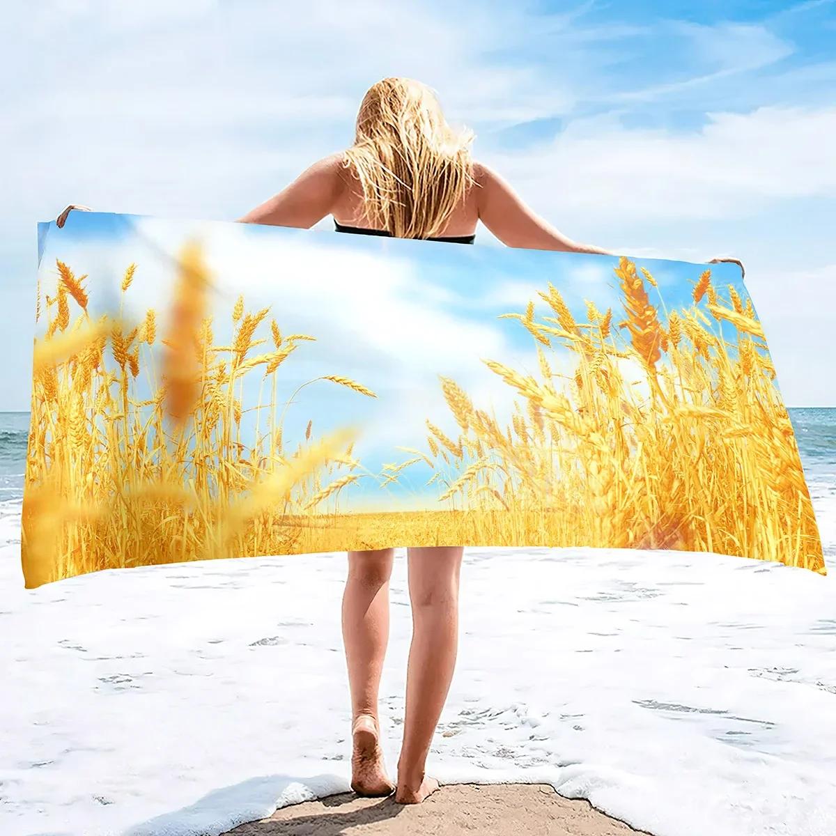 

Microfiber Beach Towel for Adults Oversized Travel Beach Towels Quick Dry Pool Towels Large Sand Free Beach Towel for Kids Adult W30*H60(CM)