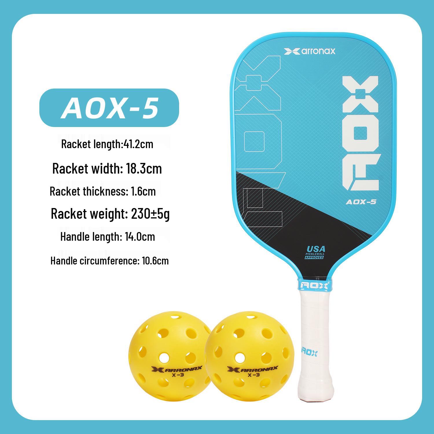 

ARRONAX Alunasi AOX-5 Pickleball Paddle for Beginners and Pros