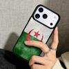 Schutzhülle Case für iPhone 17 Air 16 Pro Max 15 Plus 11 13 Mini 14 12 Rückseite Handyhülle Algerien Flagge