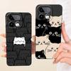 Cute Cartoon Black Cat Dragon Soft Silicone Case For Realme 16 Pro Pro+ Realme16 Back Cover Shockproof Shell Anti-scratch Bumper