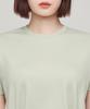 MUSINSA STANDARD WOMAN Women'S Basic Crew Neck T-Shirt [Pale Green]