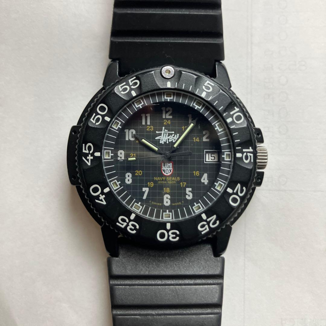Used Stussy Luminox Navy Seals Limited Edition Watch