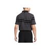 Nike Dri-Fit Unscripted Striped Logo Short Sleeve Polo Men Tops Black DV7906-010