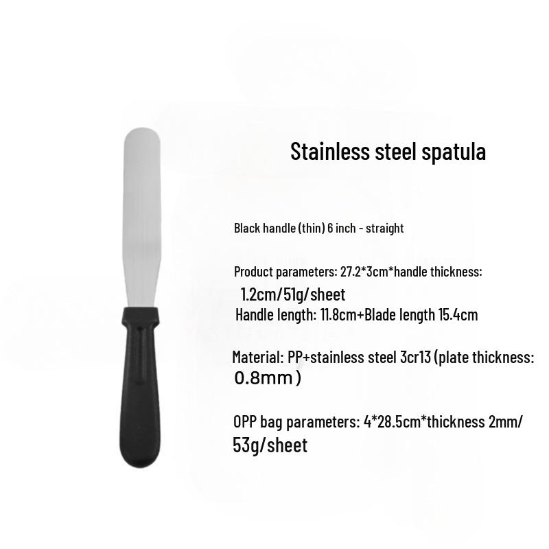 Wheat Straw Spatula & Cake Scraper Set