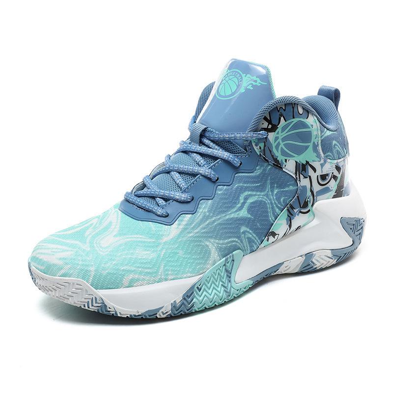 2025 Extra Stora Basketbollskor för Stora Fötter - Trendiga Sneakers för Ungdomstävling & Träning