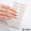 French Manicure Stickers Waterproof Nail Polish Film Nail Stickers