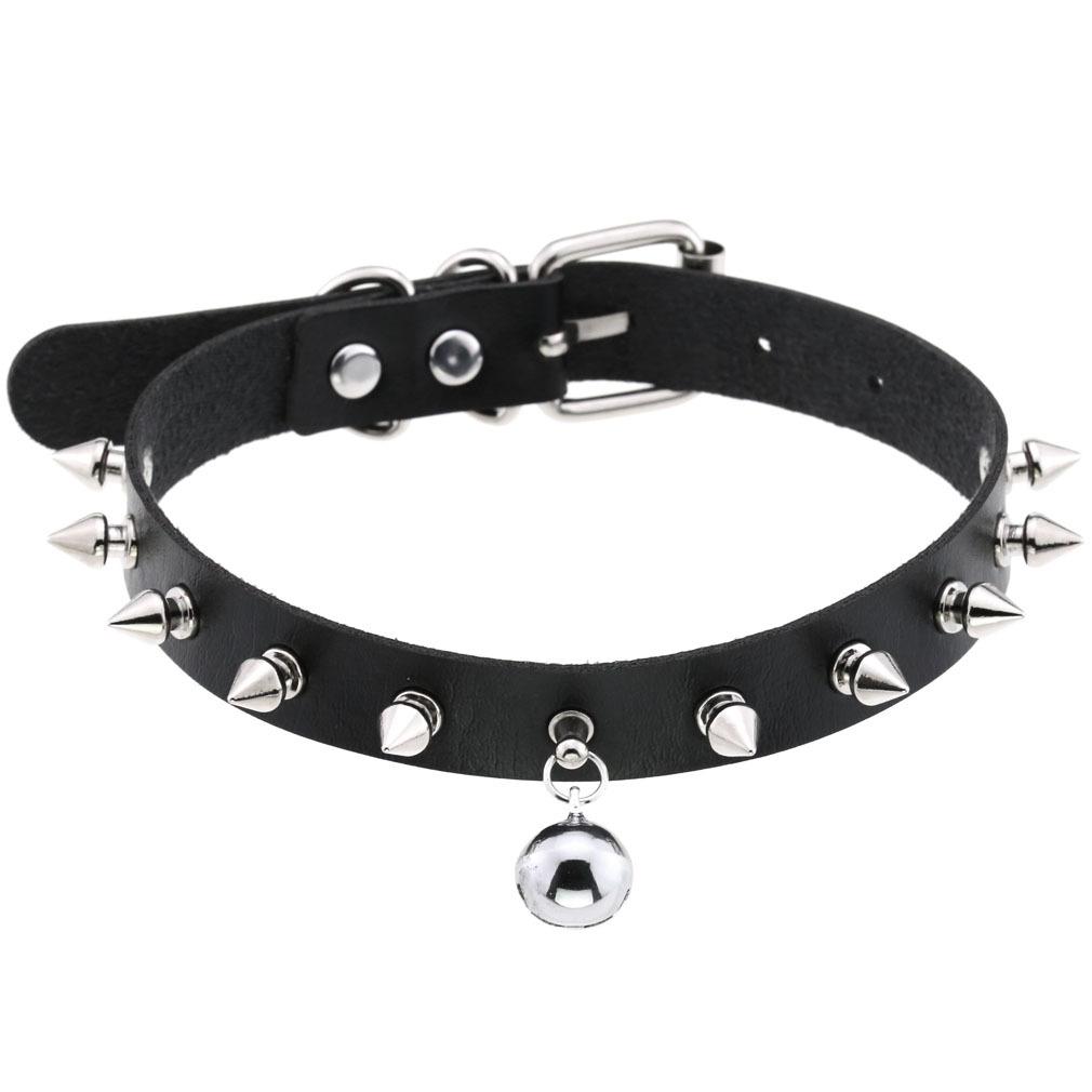 

Diezi Different Style Fashion Punk Men Torques Necklace Gothic Pu Leather Choker Collar Necklace Women Body Chain Jewelry