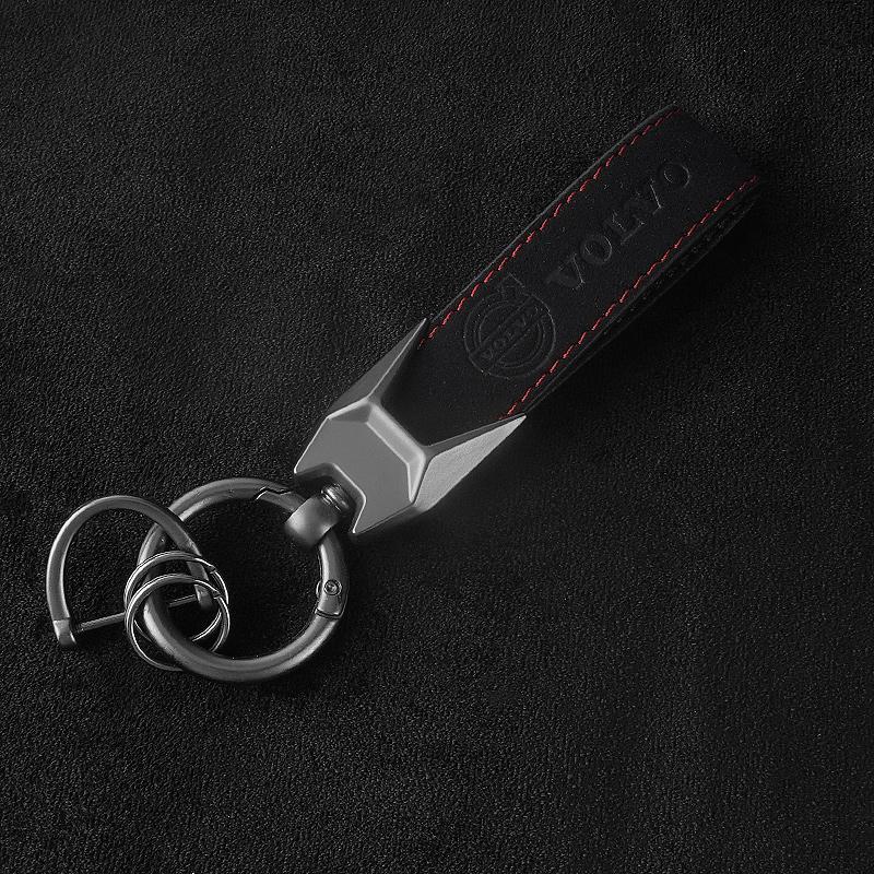 

Car Keychain Keyring Chain Hanging Pendant Gifts For Volvo XC90 XC60 V50 S60 V70 V60 V40 S90 olestar AWD XC40 S80 T6 Accessories