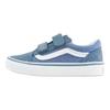 Vans Old Skool V Classics Comfortable Versatile Low Top Kids Skate Shoes Kids Sneaker Gray Blue VN000CYACFL