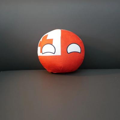 10cm Το Βασίλειο της Τόνγκα Polandball Μικρό Βελούδινο Παιχνίδι Countryball Anime Γεμιστό Περιφερειακά Δώρα