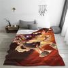 Morddrohnen Strickdecke Romantik Komödie Fleece Überwurfdecke Flugzeugreise Tragbar Weich Warm Bettüberwurf