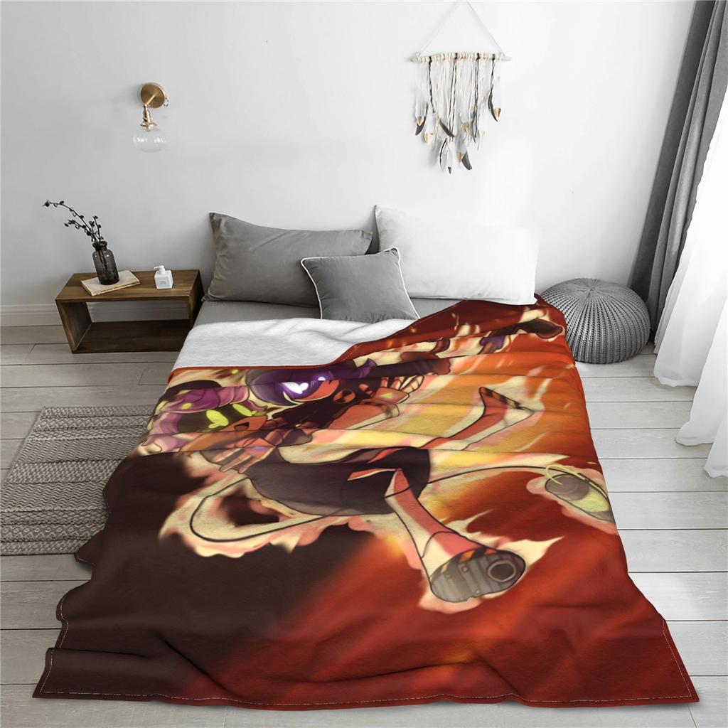 Morddrohnen Strickdecke Romantik Komödie Fleece Überwurfdecke Flugzeugreise Tragbar Weich Warm Bettüberwurf