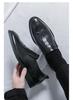 Men's Formal Leather Slip-on Loafers: Business & Casual Moccasins - Large Sizes for Spring & Autumn