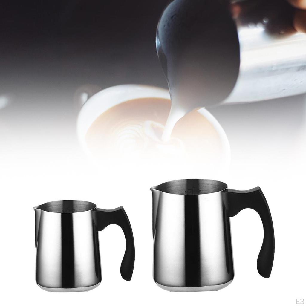 Coffee Bar Equipment Milk Frothing Pitcher And Espresso Art Cup