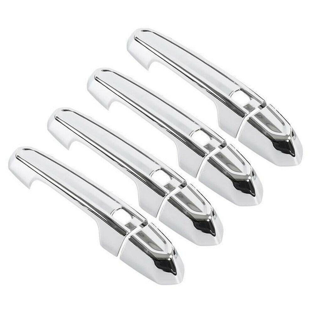 Fit For Cadillac ATS XTS XT5 XT6 Chrome Silver ABS Door Handle Cover Trim