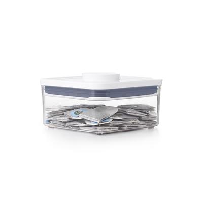 OXO Storage Container OXO Plastic Sealed Pop Container Big Square Mini 1.0L
