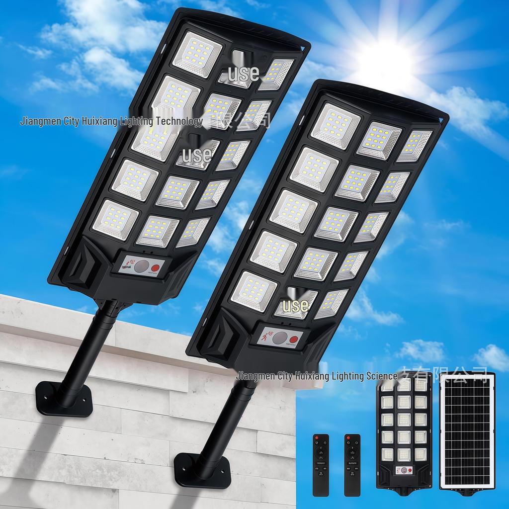 Solar Street Light Waterproof Outdoor Wall Lamp with Remote Control