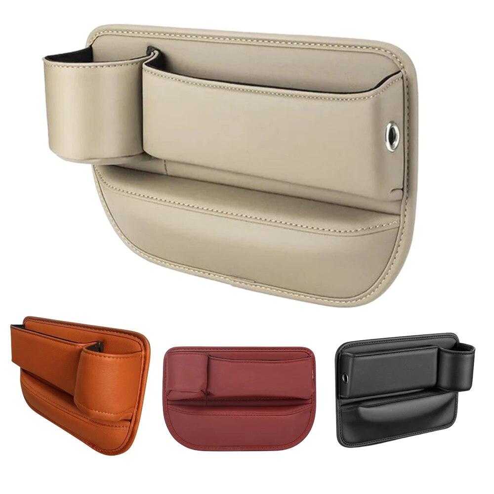 Premium Car Seat Gap Organizer Multifunction Console Side Storage Box with Cup Holder Car Interior Storage Pocket Storage Box