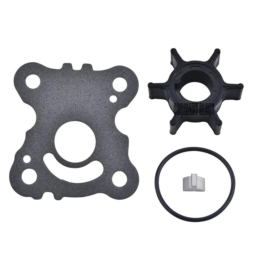 Water Pump Impeller Repair Kit For Honda Outboard 8hp 9.9hp 15hp 20hp Bf8/9.9/15/20 Engine Part 06192-ZW9-A30 19210-ZW9-A32 чёрный
