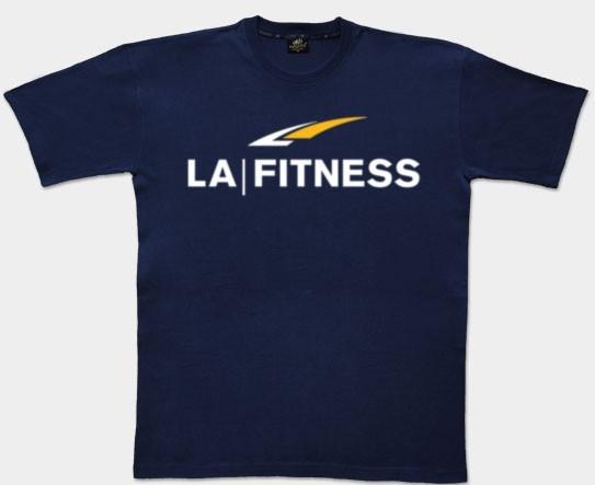 LA FITNESS Gym Workout T-shirt Unisex T-Shirt XXL