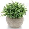 Artificial Plants Fake Mini Potted Plant Small Greenery Decor for Indoor Home Farmhouse Aesthetic Bedroom Shelf Office Desk Bathroom