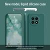 OnePlus 13 Liquid Silicone Phone Case: Full Coverage, Drop Protection, Solid Color, Skin-Friendly, Simple Style.