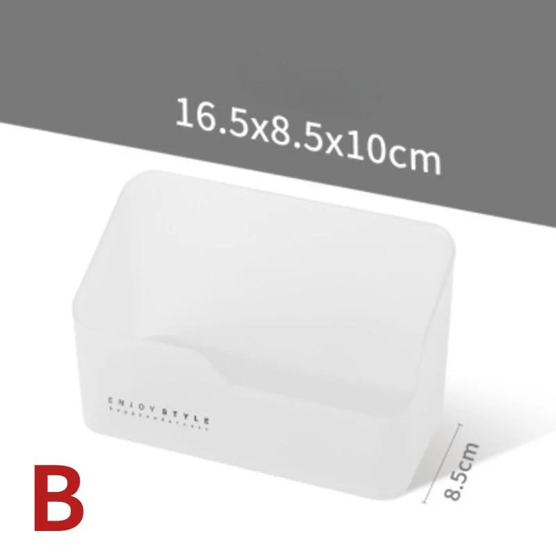 Multifu Cosmetics Brush Organizer Storage Box Skin Care Products Remote Control Cosmetics Jewelry Stationery Storages Boxs