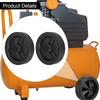 2 Air Compressor Wheels for Replacement and Transportation Needs