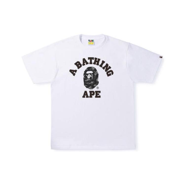Bape Stroke Camo College Tee 1I30-110-054