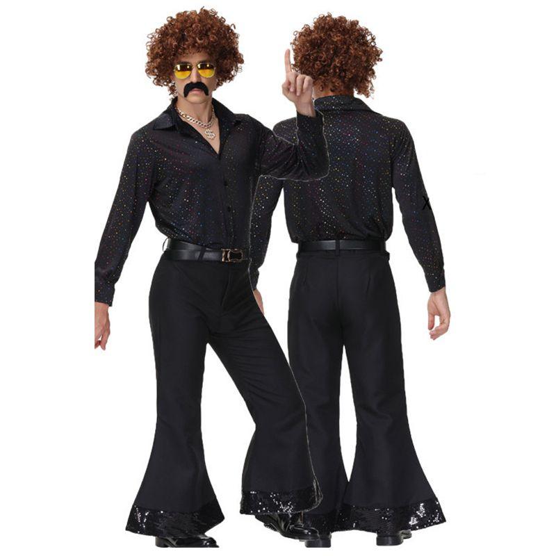 Stylish And Beautiful 70s Disco Costume Set For Adults Get Ready To Shine!