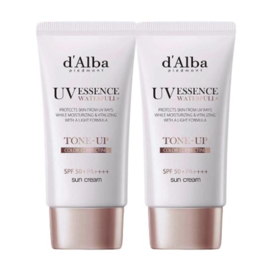 d Alba Official PINK Correcting Tone-up SUN Cream 50ml 2ea