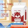 Hanging Disposable Face Towels, Large Family Pack - Soft Cotton, Salon Style, Bottom Draw Design