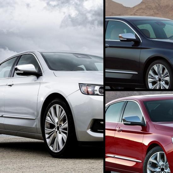 Right For Chevy Impala 2014- Exterior Side Wind Mirror Cover Caps Chrome