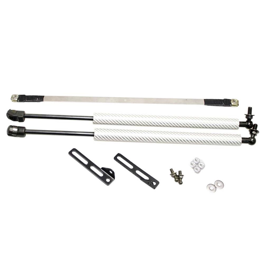 Hood Struts For Peugeot 308 II T9 2013-2021 Front Bonnet Modify Gas Spring Prop Lift Support Carbon Fiber Damper Piston Rods Bar