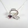 [Used] TIFFANY/Tiffany 925 ribbon necklace/pendant [g372-33]
