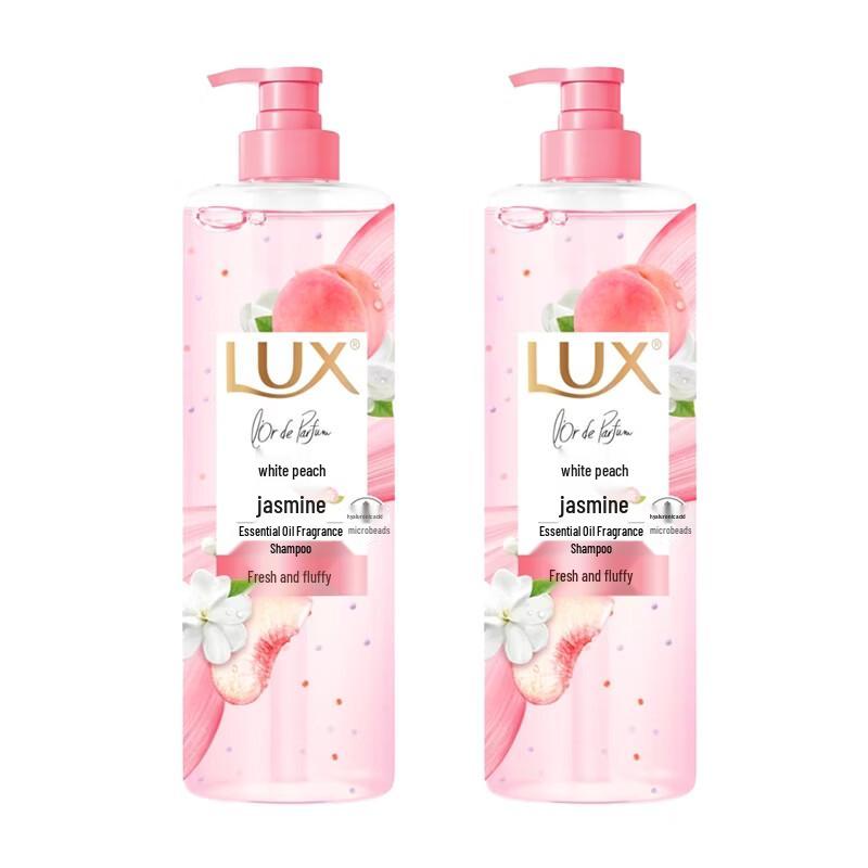 

Lux Essential Oil White Peach Jasmine Shampoo (2 x 470ml)