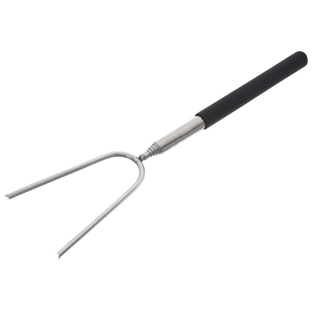 Steel extendable campfire stick, 24.5-86 cm