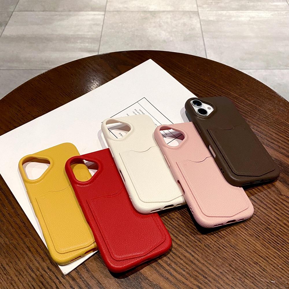 Luxusní pouzdro na karty pouzdro na peněženku se vzorem liči Kryt na telefon TPU pro iPhone 16 Pro Max 16 15 14 13 Pro Max Nárazuvzdorný nárazník na telefon