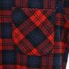 50s 60s Vintage Check Pattern Long Sleeve Flannel Shirt S Red Men's Used
