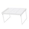 Kitchen Stacking Shelf Plastic and Metal Multifunctional Stackable Kitchen Counter Shelf  