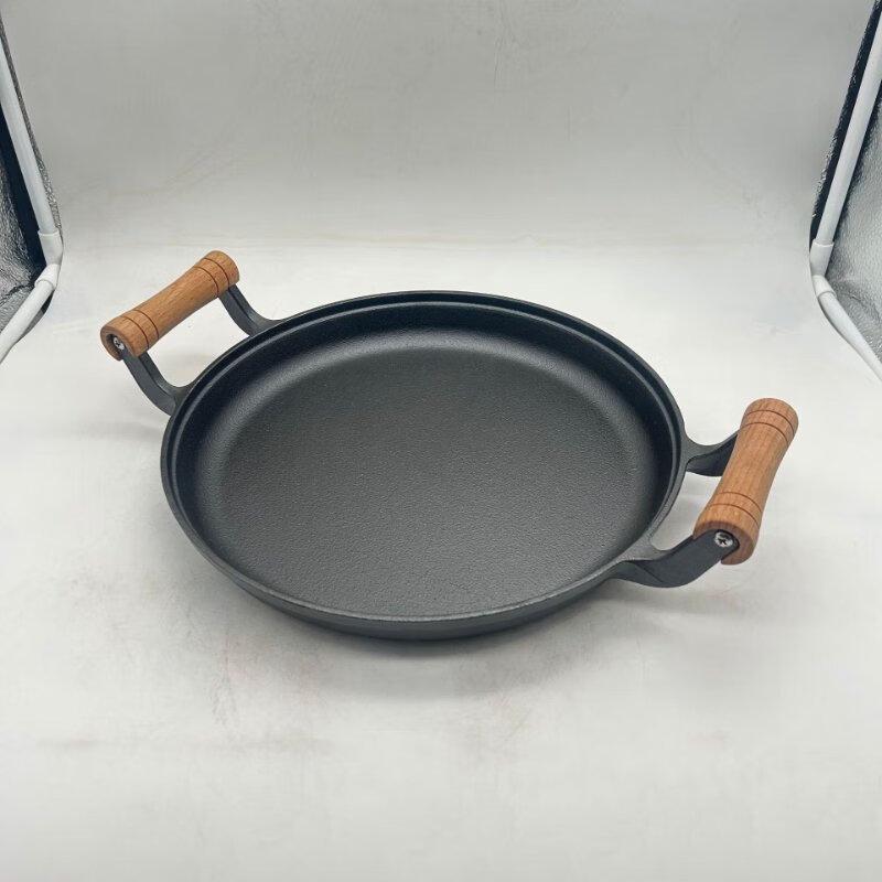 Wutuo 35cm Cast Iron Griddle Pan
