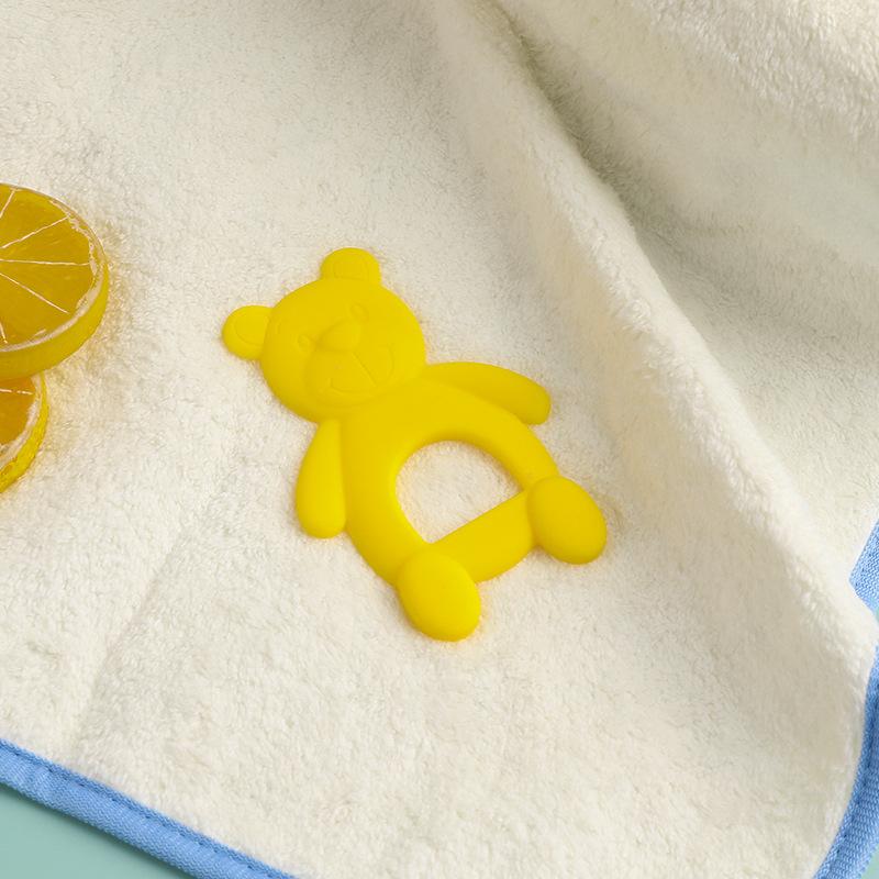 Dětské kousátko Silikonové kousátko Bear Molar Stick Baby Bite