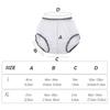1 st PVC Volwassen luierhoes Elastische Taille plastic shorts voor Oudere Mannen En Vrouwen transparante waterdichte luierbroek