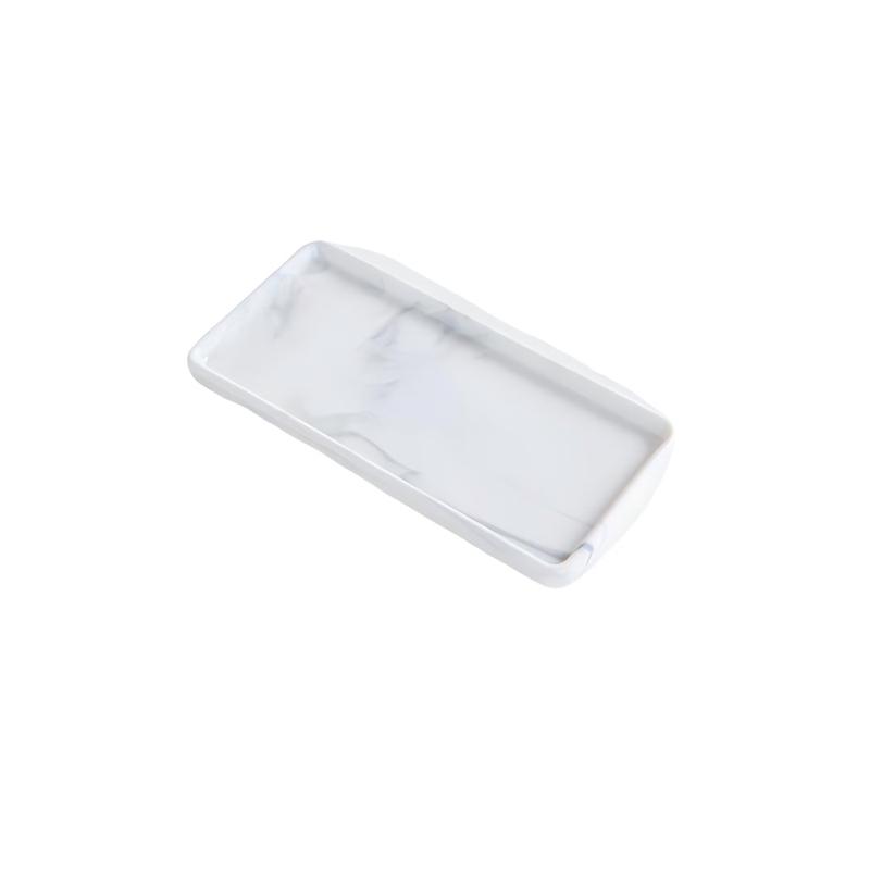 LISM Ceramic Bathroom Storage Tray (Set of 2)