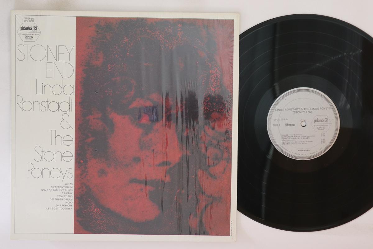 

LP Пластинка ЛИНДА РОНСТАДТ, STONE PONEYS - Stoney End SPC3298 PICKWICK США Рок Б/У