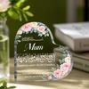 Mother's Day with Arabic Calligraphy- Acrylic Desktop Ornament, Four Seasons Decoration, Novelty Home Decor, Perfect Durable for Bedroom, Store