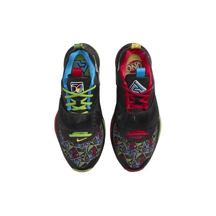 Nike UNO x Zoom Freak 3 50th Anniversary - Black Men Sneakers White Action-Red Green-Bean DC9364-001