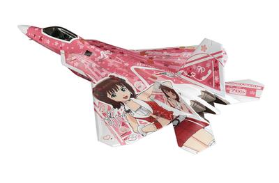 Hasegawa Airplane Series Raptor THE 2 Haruka Amami 1/72 F-22 IDOLM@STER