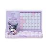 Sanrio KUROMI Calendar with Mascot Japan NEW Sanrio Characters